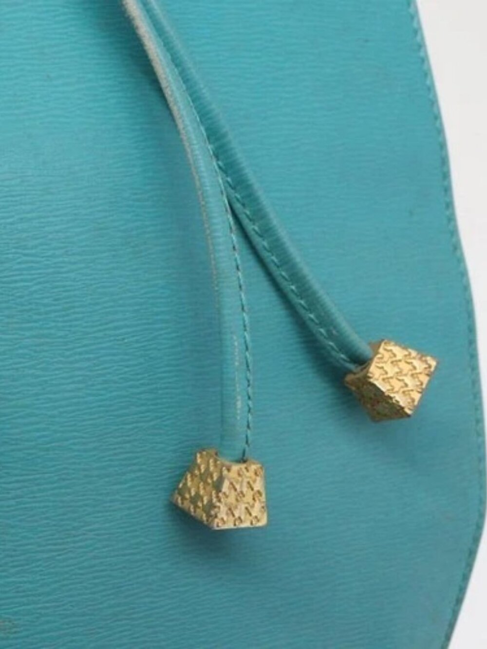 Christian Dior Shoulder Bag Leather Light Blue Auth - Picture 11 of 16